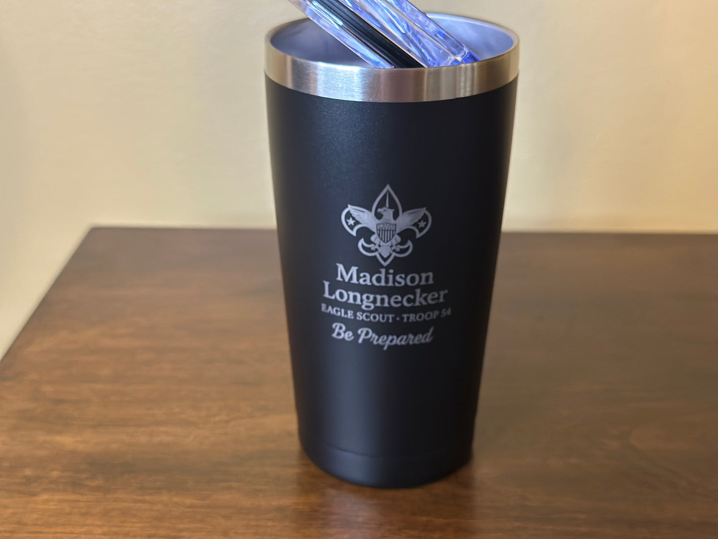 Personalized Eagle Scout Tumbler – Custom Engraved Eagle Scout Gift