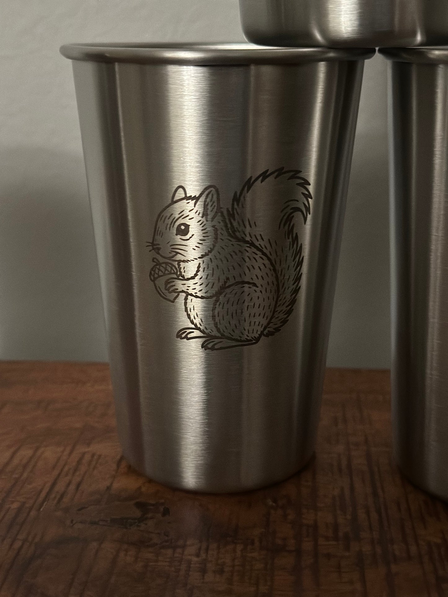 Custom Engraved Stainless Steel Cups – 16oz Personalized Gift Set
