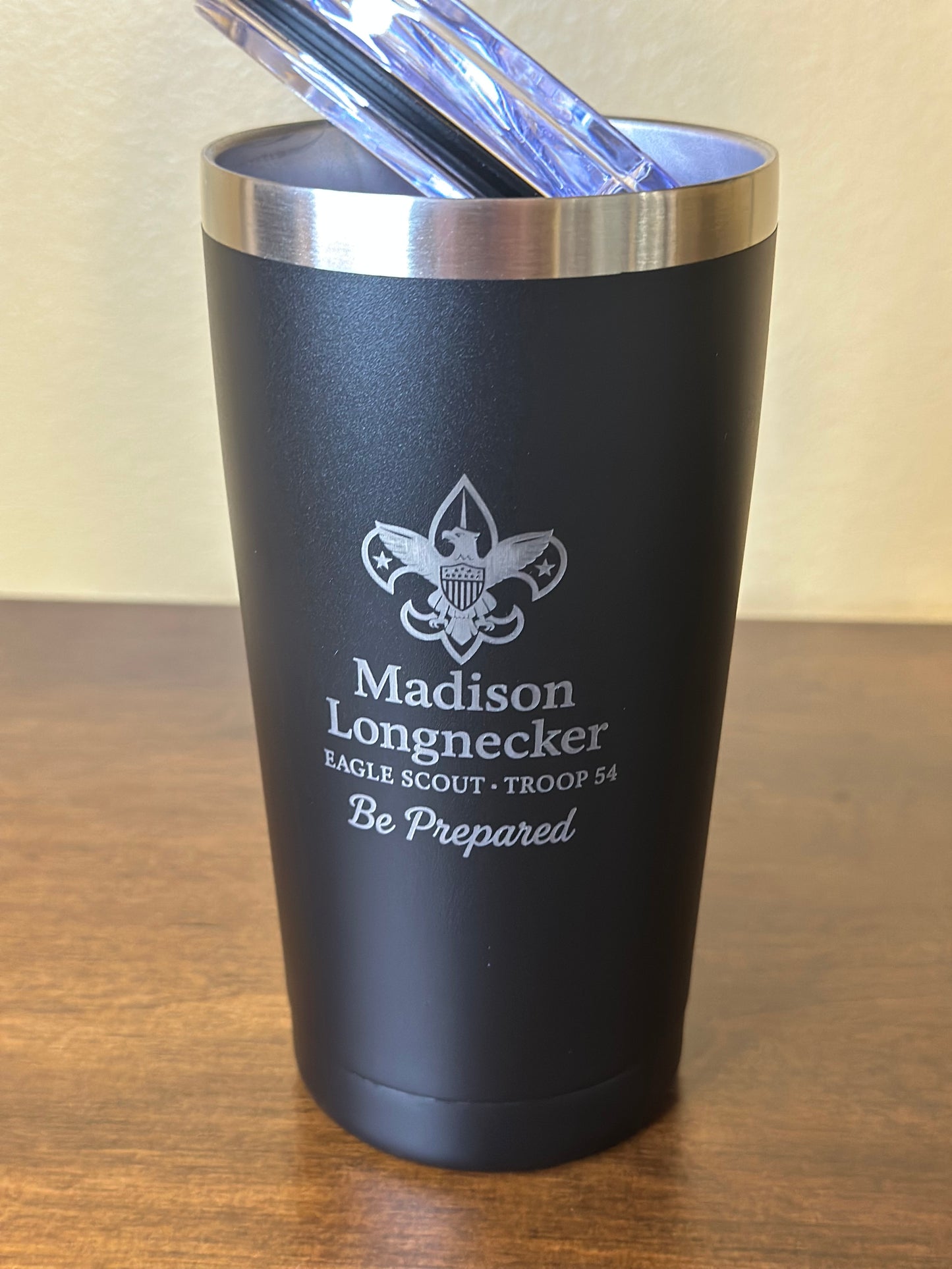 Personalized Eagle Scout Tumbler – Custom Engraved Eagle Scout Gift