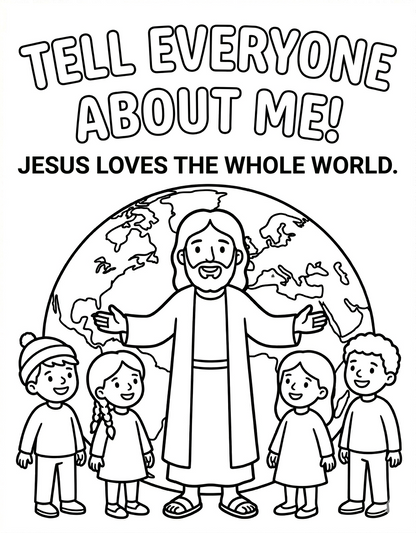 Jesus is Risen! An Easter Coloring Journey