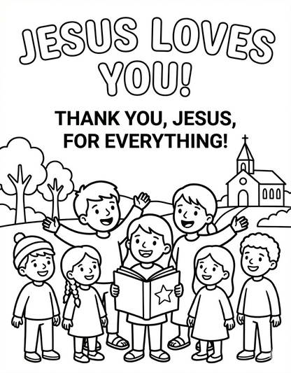 Jesus is Risen! An Easter Coloring Journey