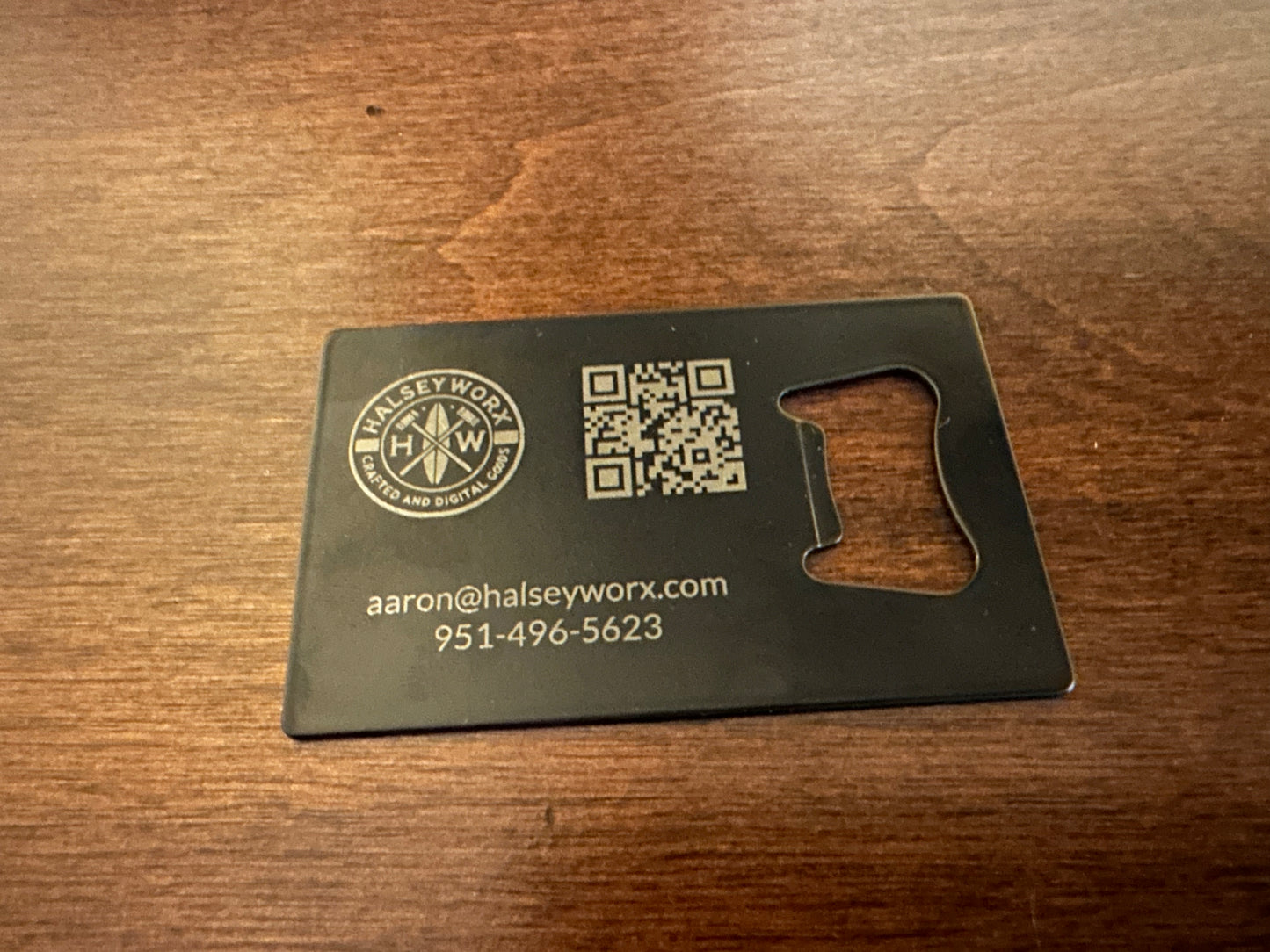 Custom Credit Card Style Bottle Openers