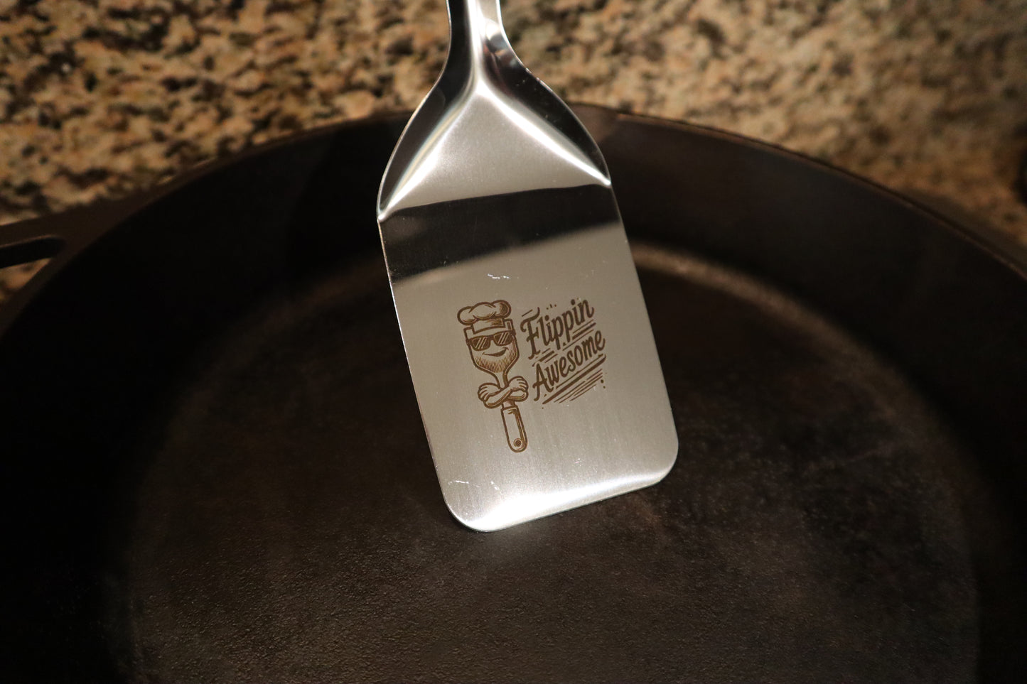 Flippin’ Awesome Engraved Spatula – The Perfect Gift for Your Favorite Chef