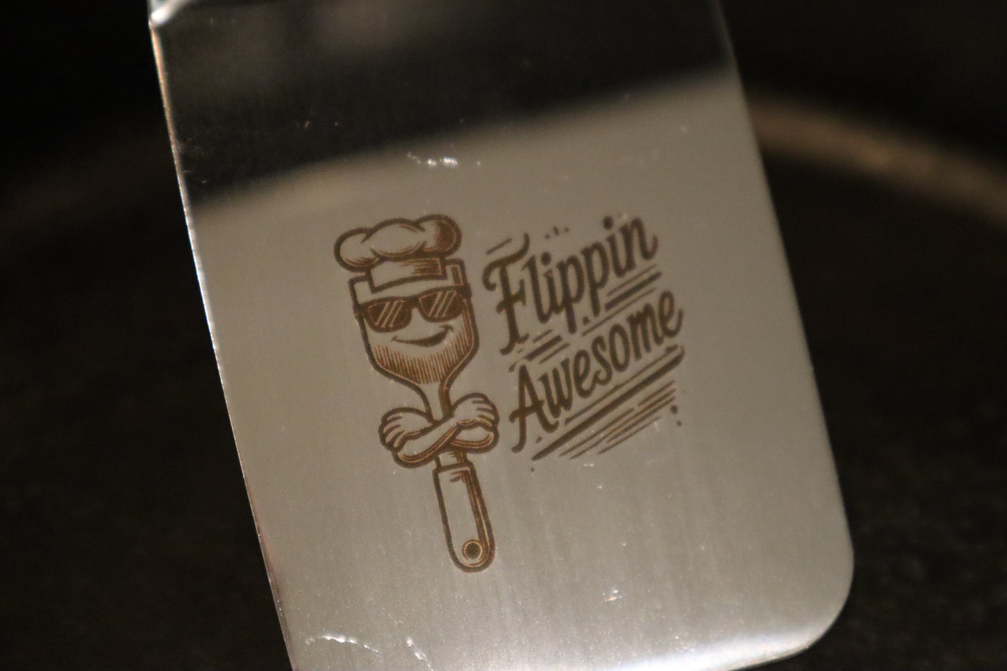 Flippin’ Awesome Engraved Spatula – The Perfect Gift for Your Favorite Chef