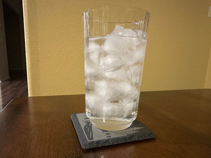 Outdoor Adventure Coaster Set – Slate Stone Coasters (Set of 5)