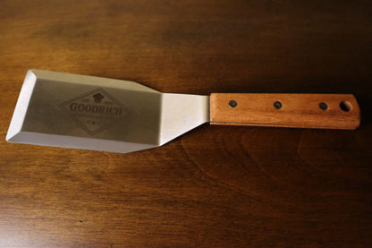 Personalized Stainless Steel Spatula – Custom Family Name & Date