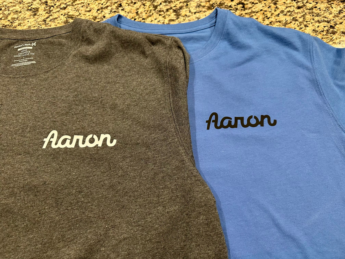 Manna House Tee – Custom Name + Back Logo