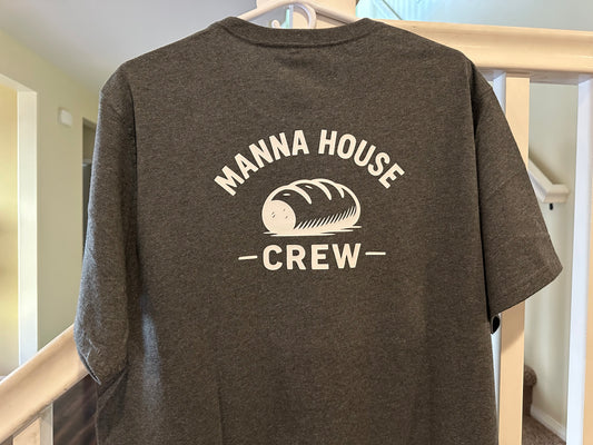 Manna House Tee – Custom Name + Back Logo