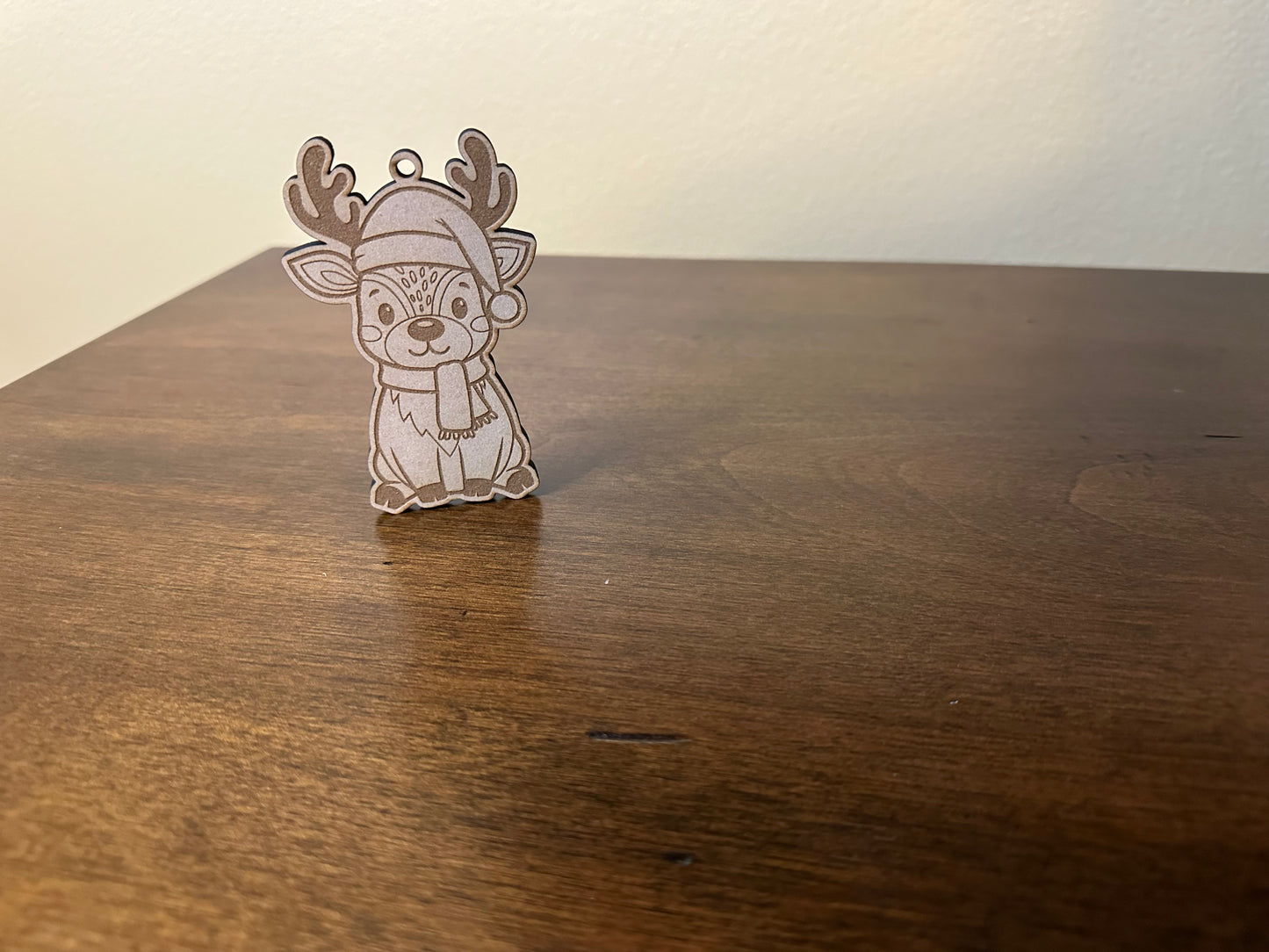 Mini Figurine/ornament – 4" Rustic Holiday Decoration