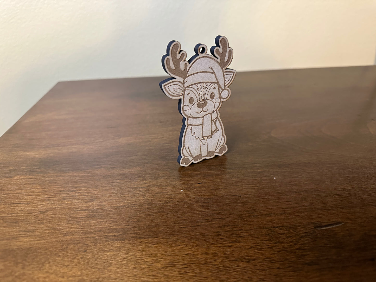 Mini Figurine/ornament – 4" Rustic Holiday Decoration